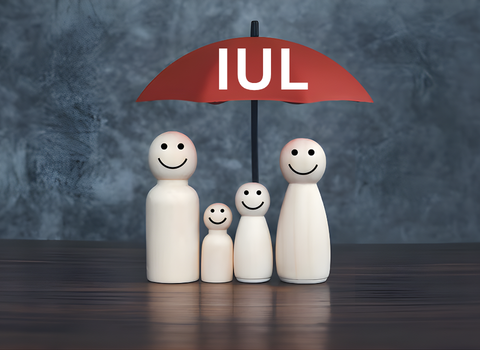 Happy family at event