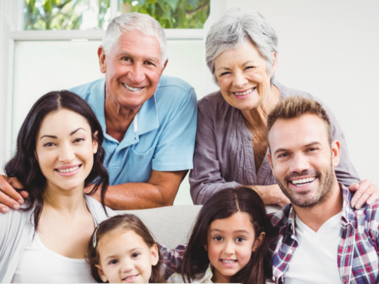 Family meeting with advisor